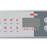 TSC-8 (K-8) Gecko 10 Buttons Topside Control (3 Pumps)