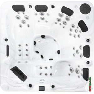 Paradise Deep Deluxe 32 AMP Hot Tub by Sunbeach Spas.