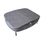 Coral Bay Deep Deluxe hot tub insulated thermal cover with secure locking straps