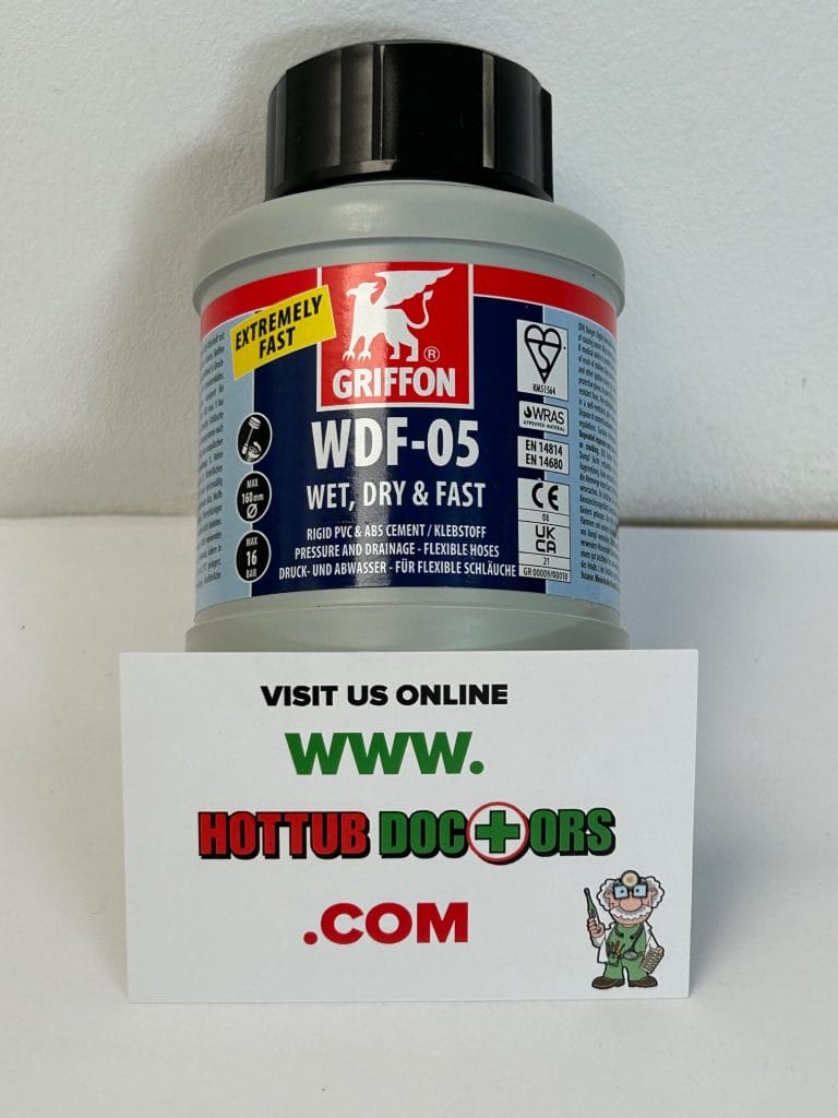 Griffon WDF05 Hot Tub Solvent Glue 250ml Hot Tub Doctors
