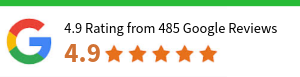 Google Review Badge. Links To Hot Tub Doctors Reviews