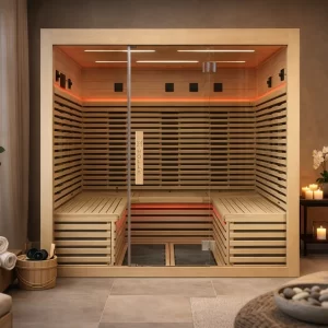 Holl’s Canopée 6 Person Full-Spectrum Infrared Sauna
